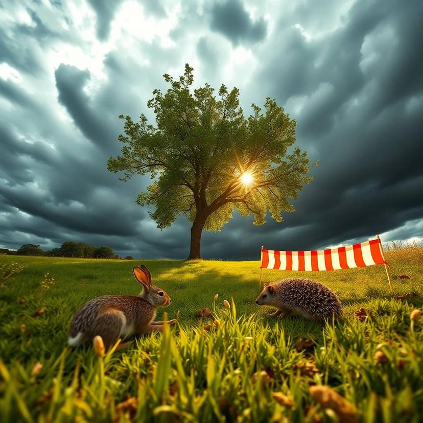 The Hare and the Hedgehog