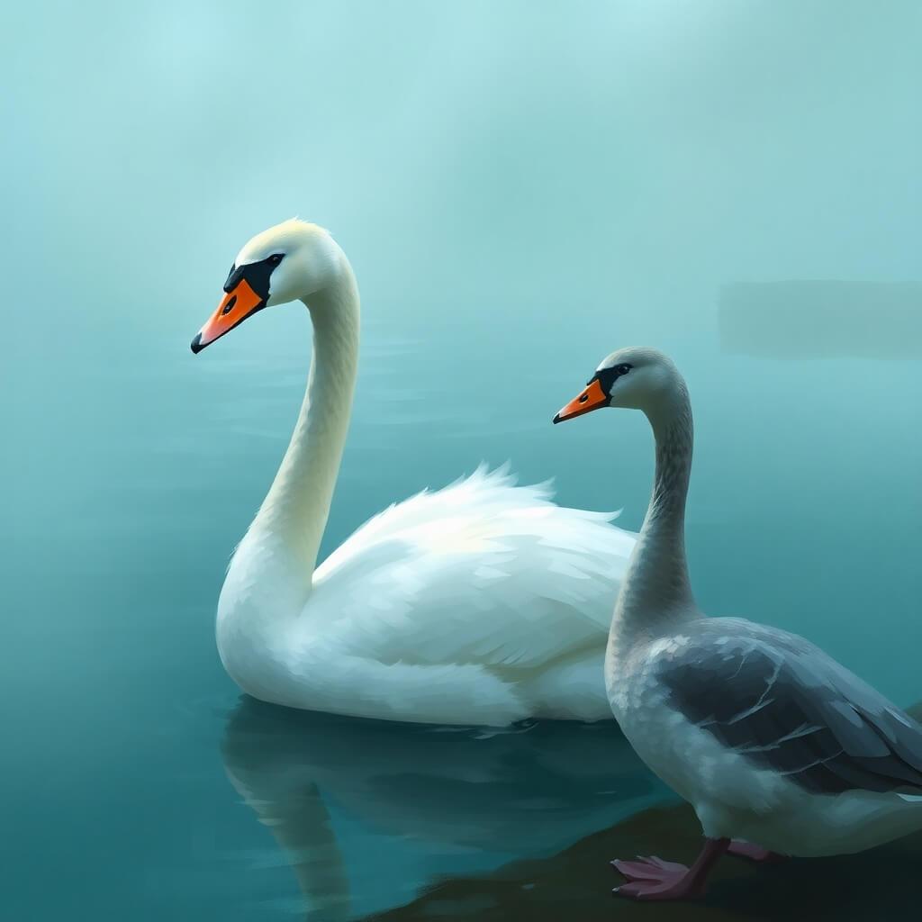 The Swan and the Goose
