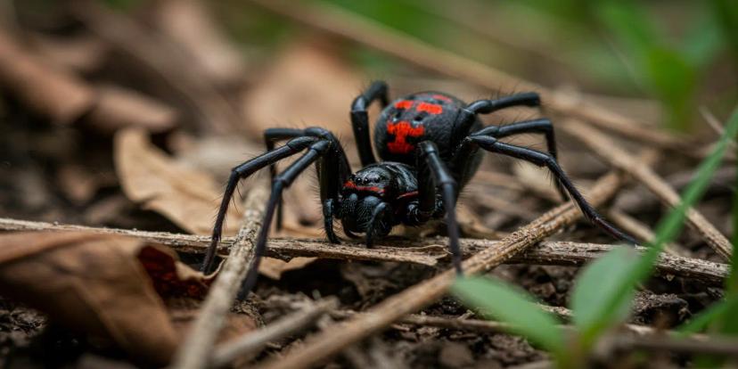 Black Widow Spiders
