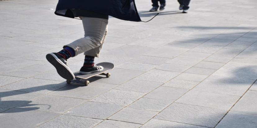 Skateboarding
