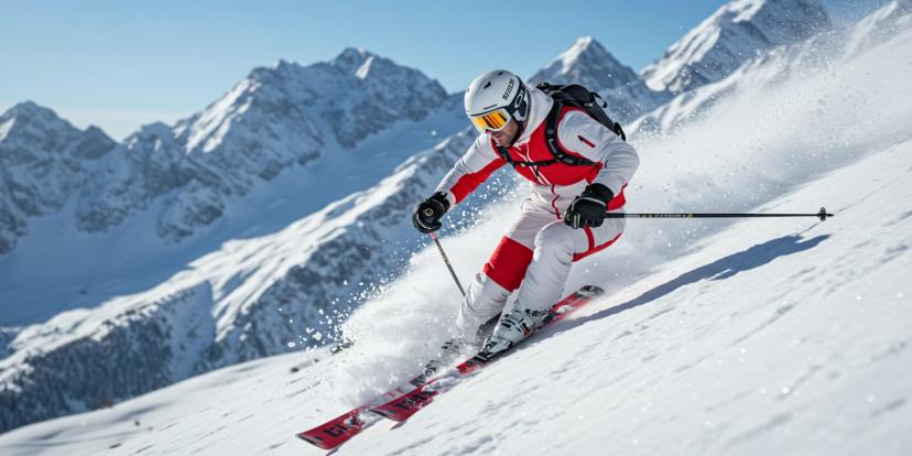 Skiing