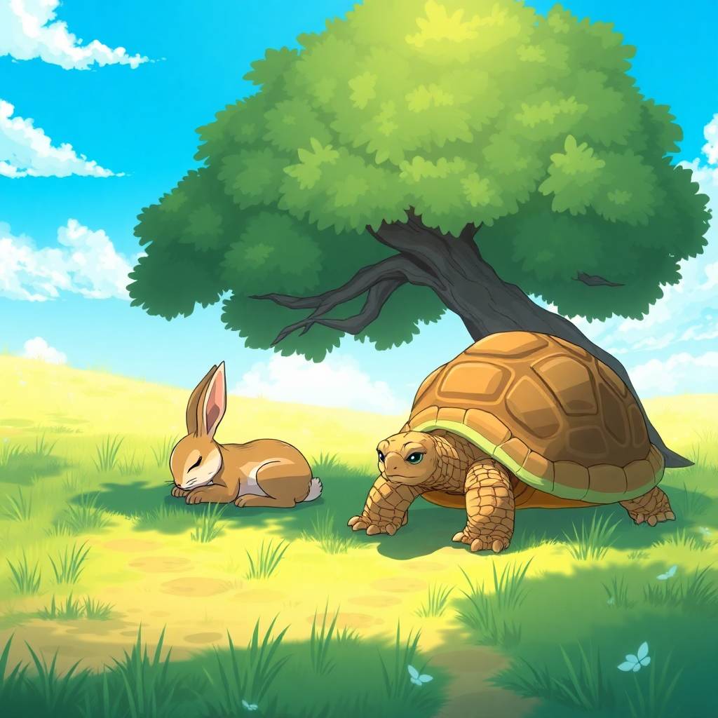 The Hare and the Tortoise