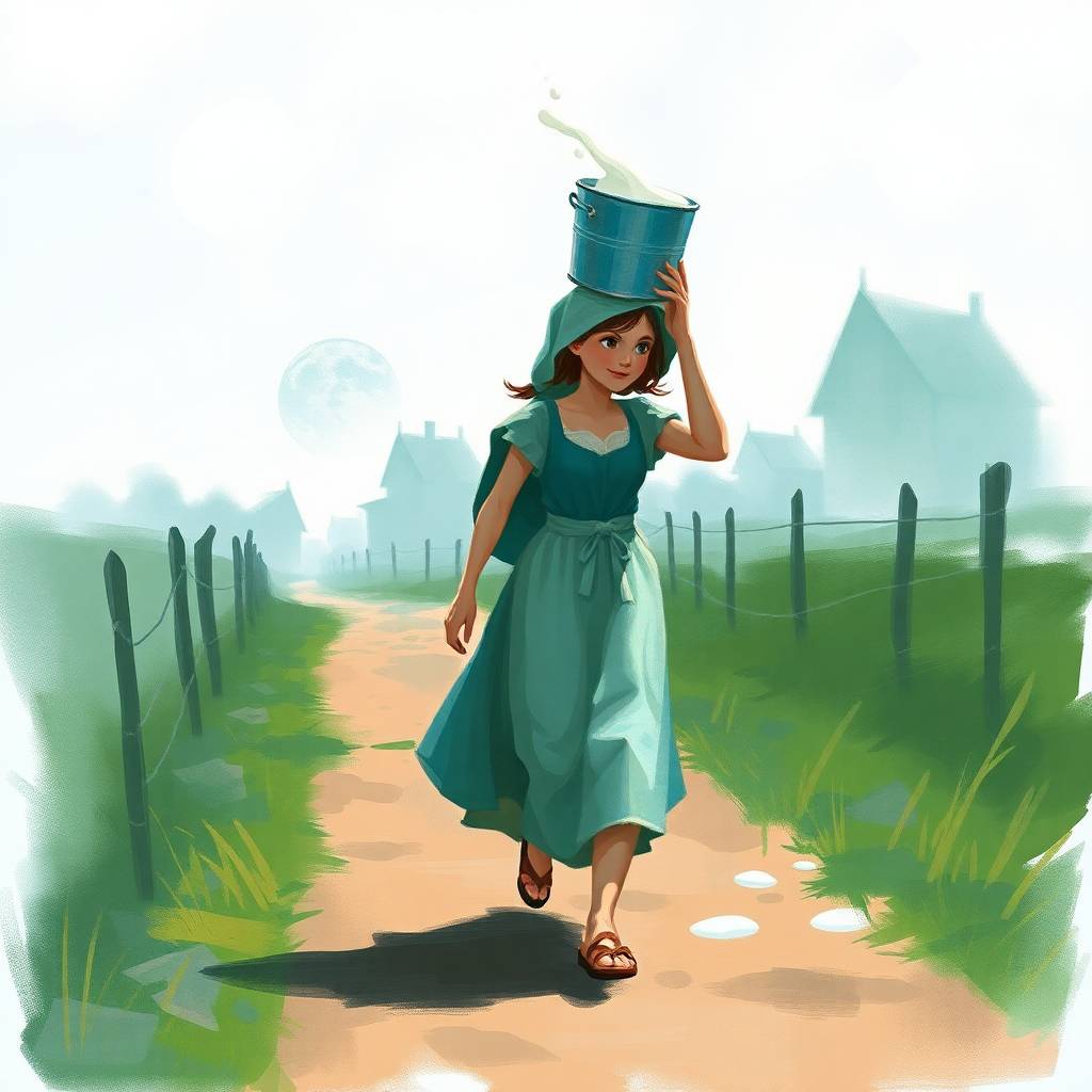 The Milkmaid and Her Pail