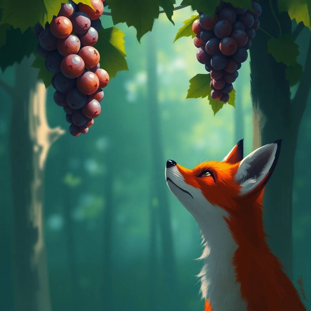 The Fox and the Grapes