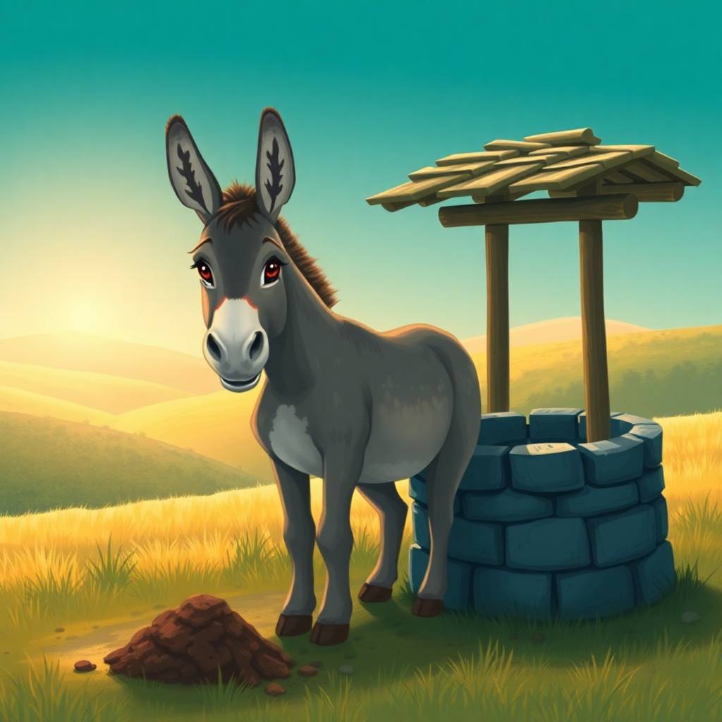 The Farmer and the Clever Donkey