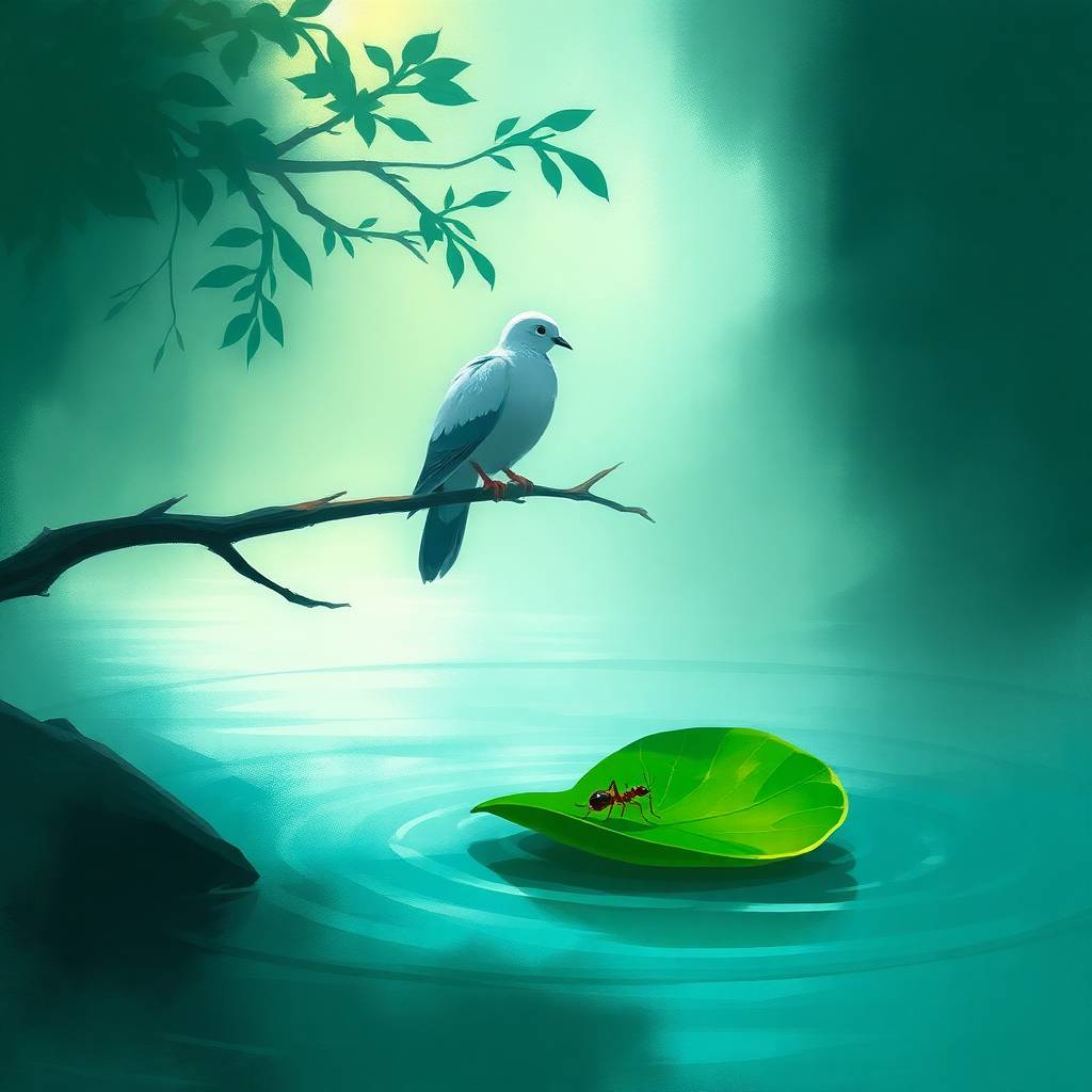 The Ant and the Dove