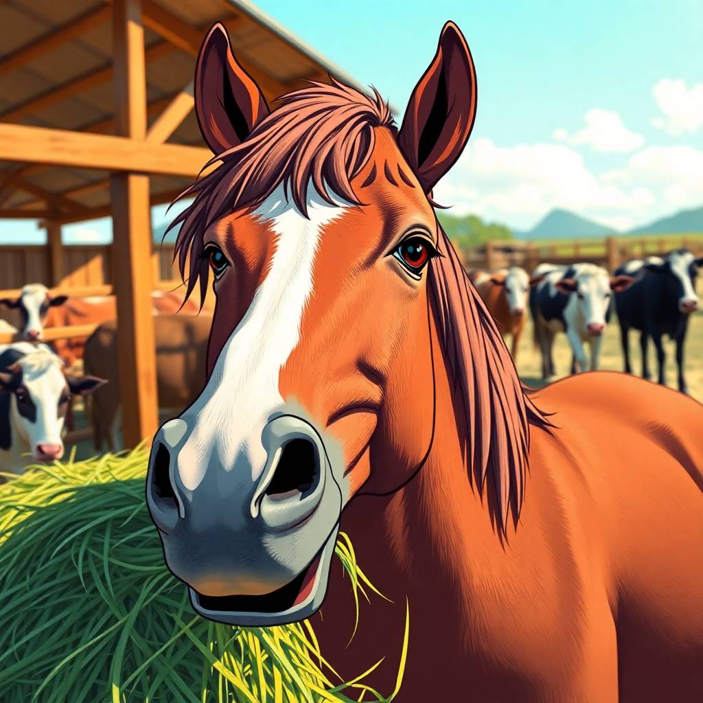 Harold the Lazy Horse