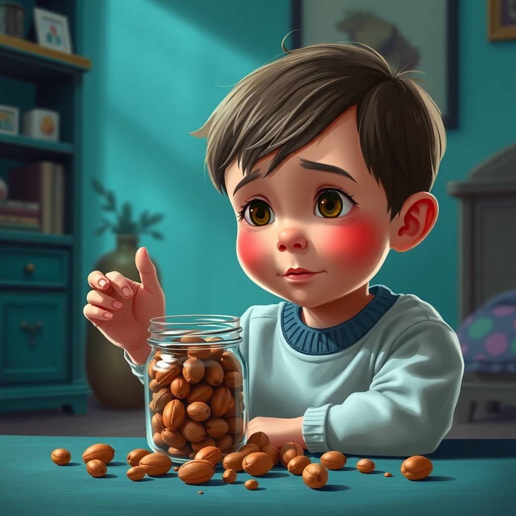 The Boy and the Nut Jar