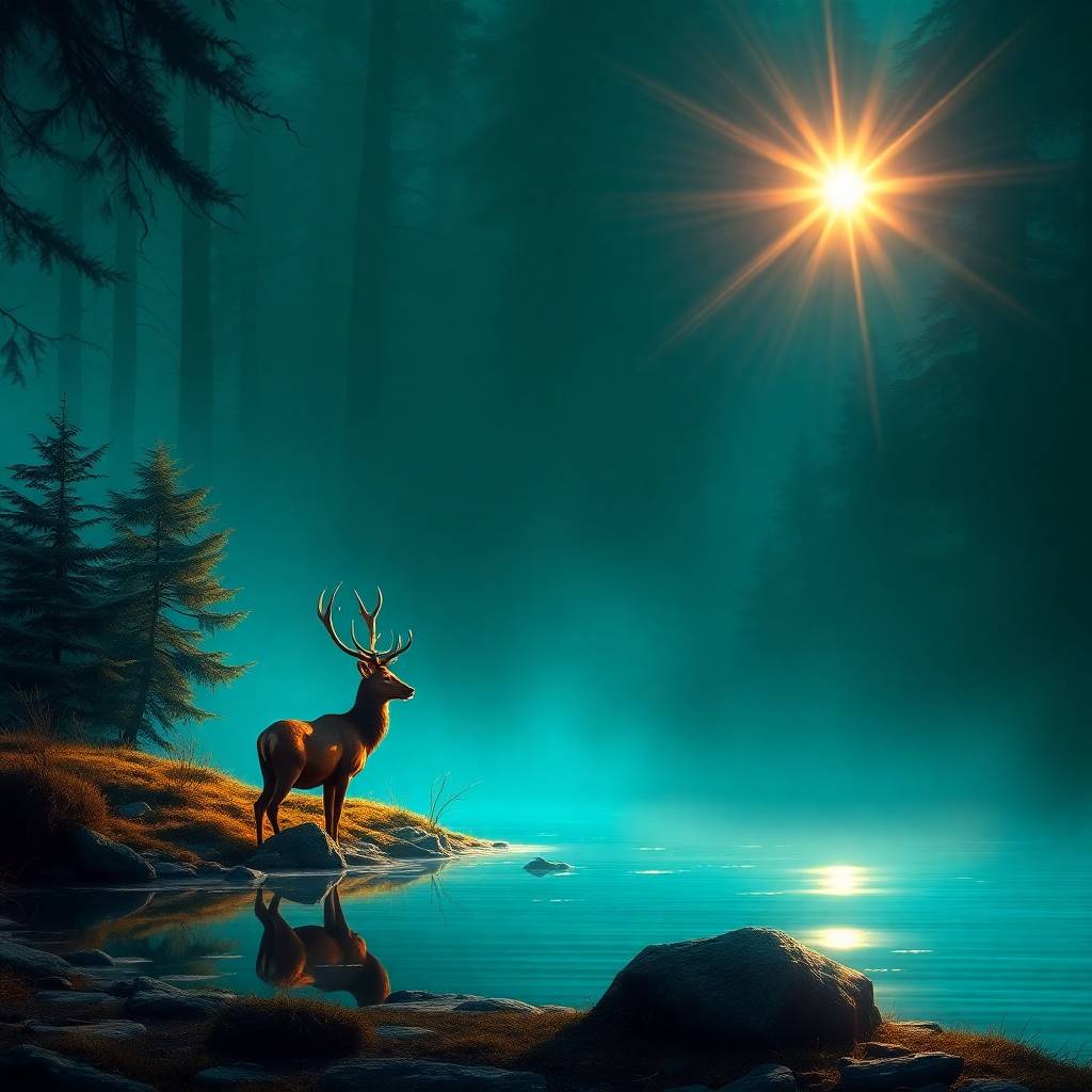 The Stag and the Reflection