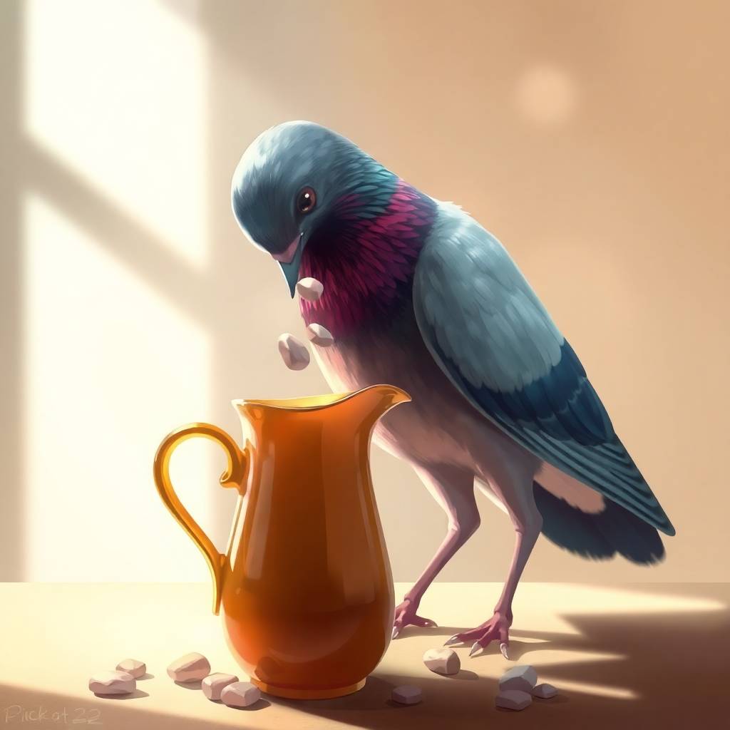 The Clever Pigeon