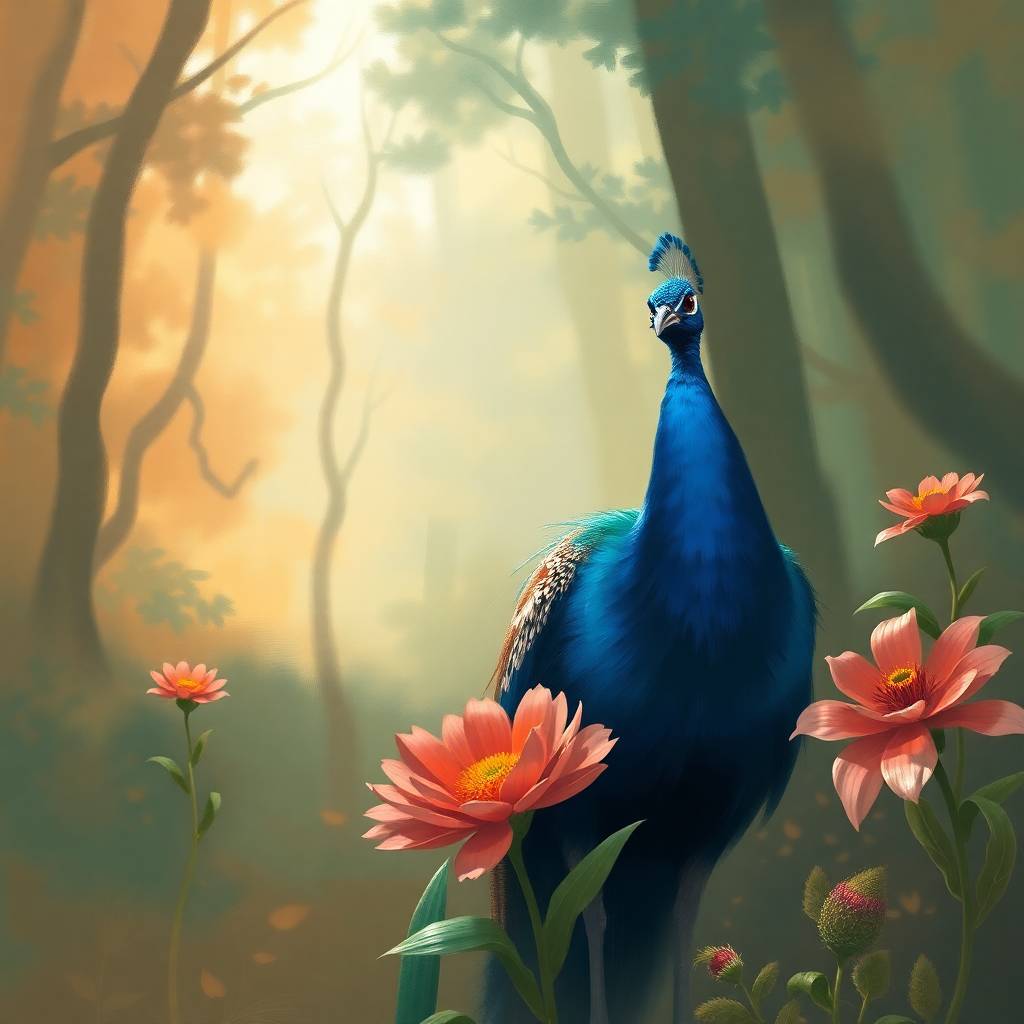The Proud Peacock