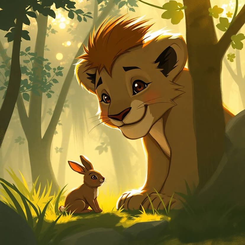 The Lion Who Learned Manners